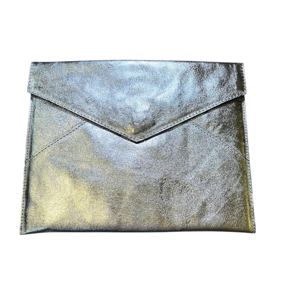 ASOS Silver + Gold Metalic Envelope iPad  Tablet Kindle Pouch Bag - New  -